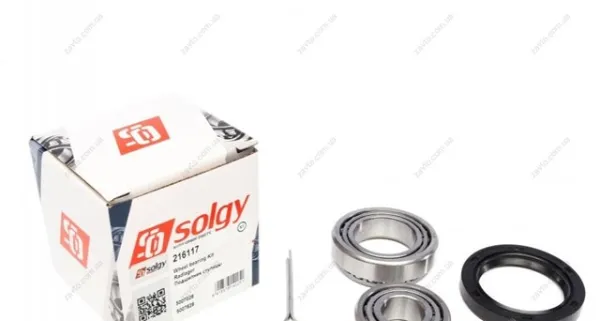 Подшипник ступицы передней/задней 216117 Solgy