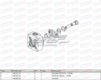 Плунжерная пара ТНВД BOSCH 1468334378
