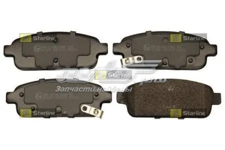 Задние тормозные колодки BDS773 Starline