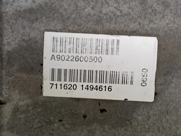 КПП 9022600500 Mercedes