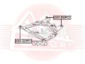 Сайлентблок ASVA 0201Z50FC1
