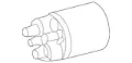 Втягивающее реле стартера MERCEDES A0011522810