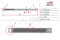 Вал (шток) рулевой рейки MS GROUP BW209C
