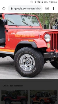 Jeep CJ 7 внедорожник (1976 - 1986) Автомат 4.2L 258 cid L6 2BBL VIN (C)  